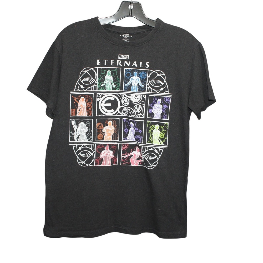 Marvel Eternals Graphic T Shirt Black‎ Medium 2021